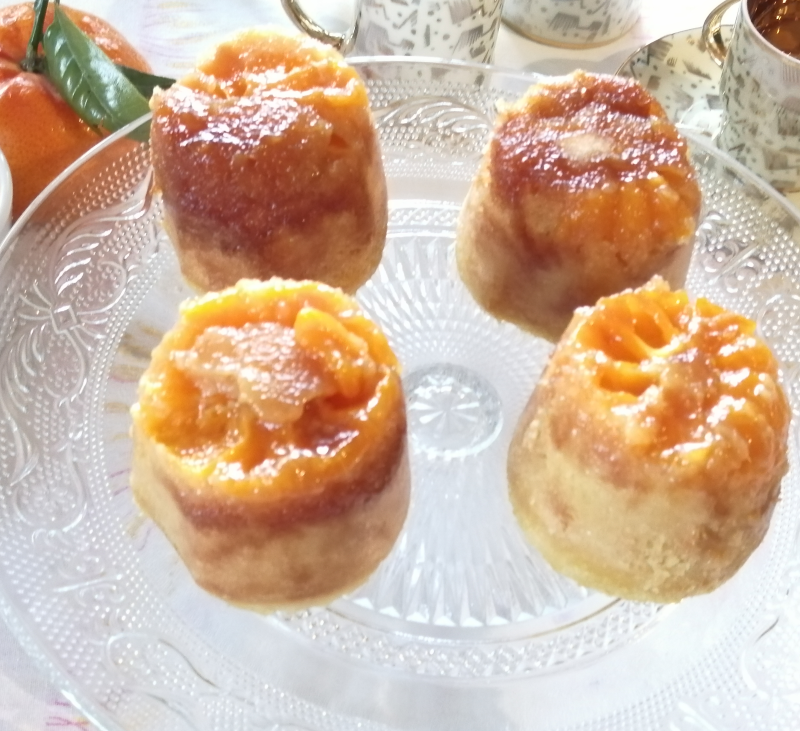 COMO SE HACEN MINI PLUM CAKES DE MANDARINAS AL VAPOR EN Thermomix®