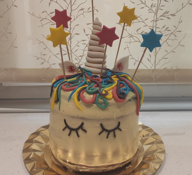 RAINBOW CAKE (TARTA ARCOIRIS)