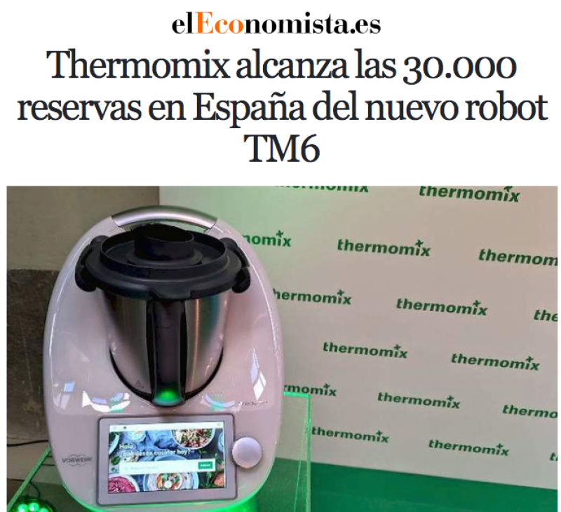 NOU Thermomix® TM6™ - PROXIMAMENT !