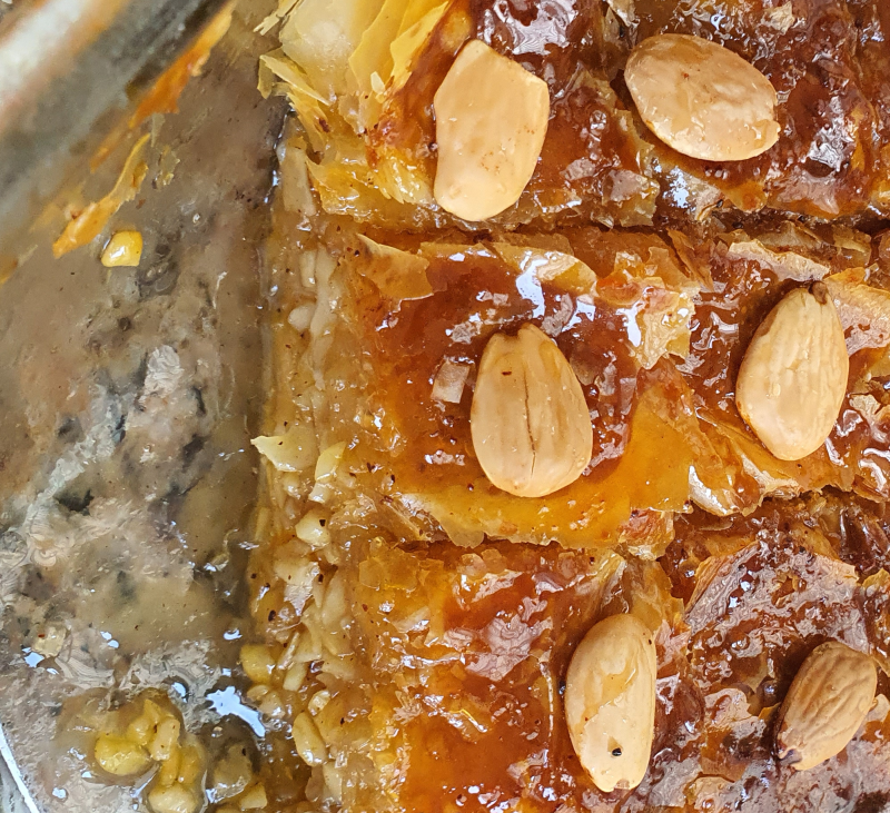 Pastelitos de miel libaneses (Baklavas) - Líbano