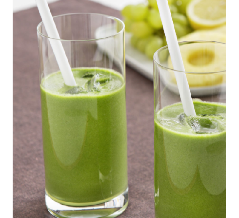 Smoothie verde - ''Smoothies'': batidos homogéneos de frutas y verduras, con o sin lácteos