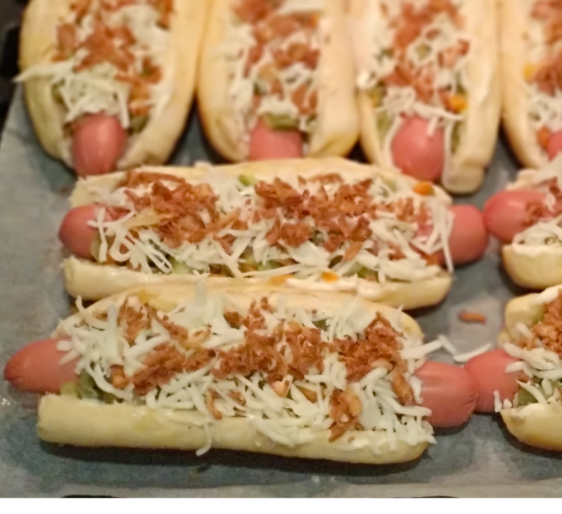 Panecillos hotdog