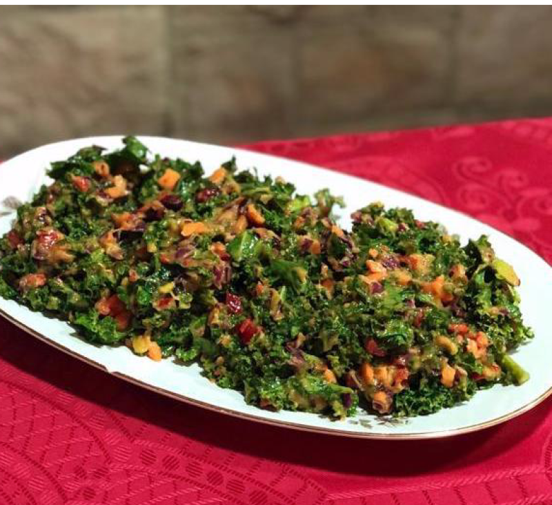 Ensalada detox con kale