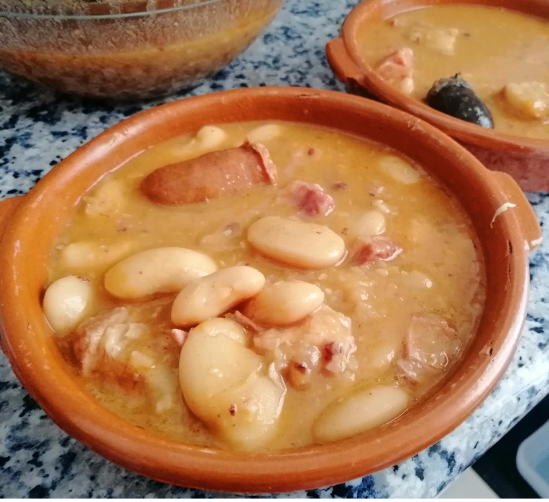 COCCION LENTA DE JUDIONES DE LA GRANJA CON Thermomix®