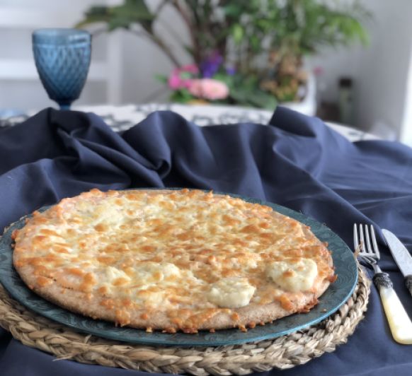 PIZZA DE SALMÓN
