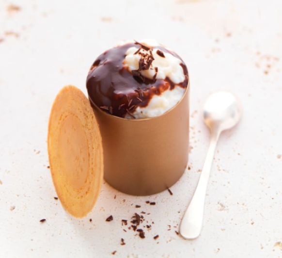 ARROZ CON LECHE Y CARAMELO DE CHOCOLATE con Thermomix®