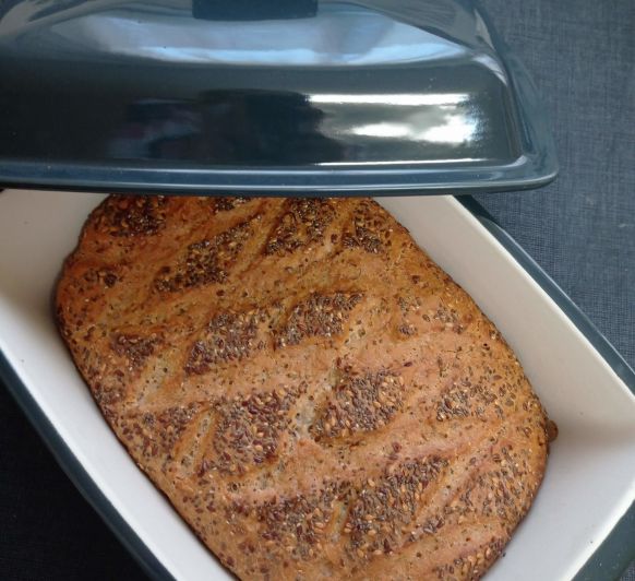 PAN DE NUECES Y SEMILLAS.