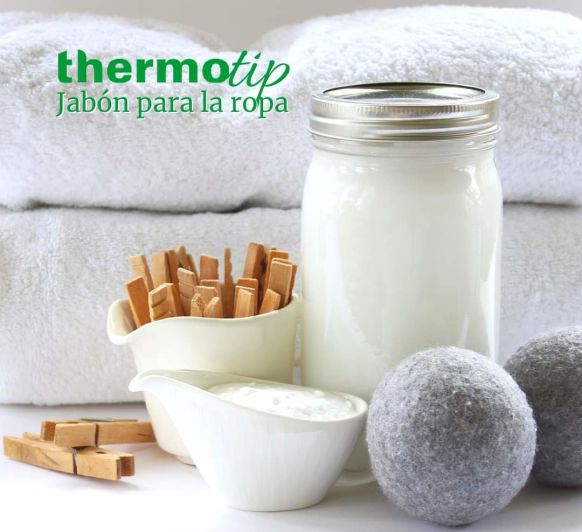 Jabón para lavar la ropa en Thermomix® 