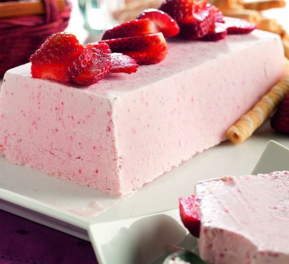 HELADO DE FRESAS
